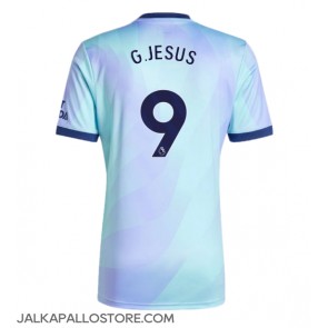 Arsenal Gabriel Jesus #9 Kolmaspaita 2024-25 Lyhythihainen